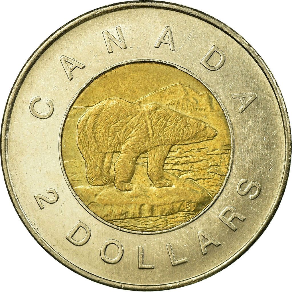 Canada | 2 Dollars Coin | Bimetallic | 4th portrait | KM:496 | 2003-2006