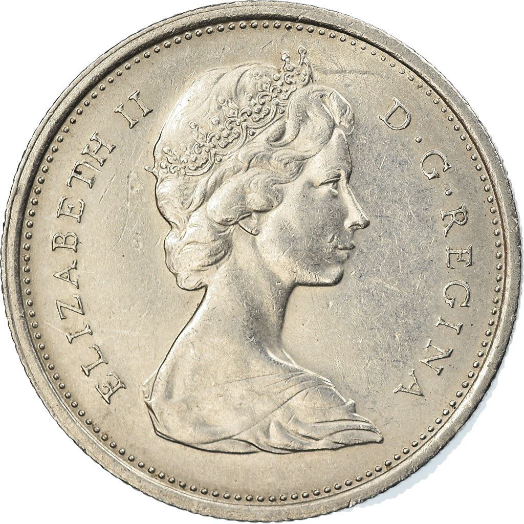 Canada | 25 cent munt | Zilver | 2e portret | KM:62a | 1968