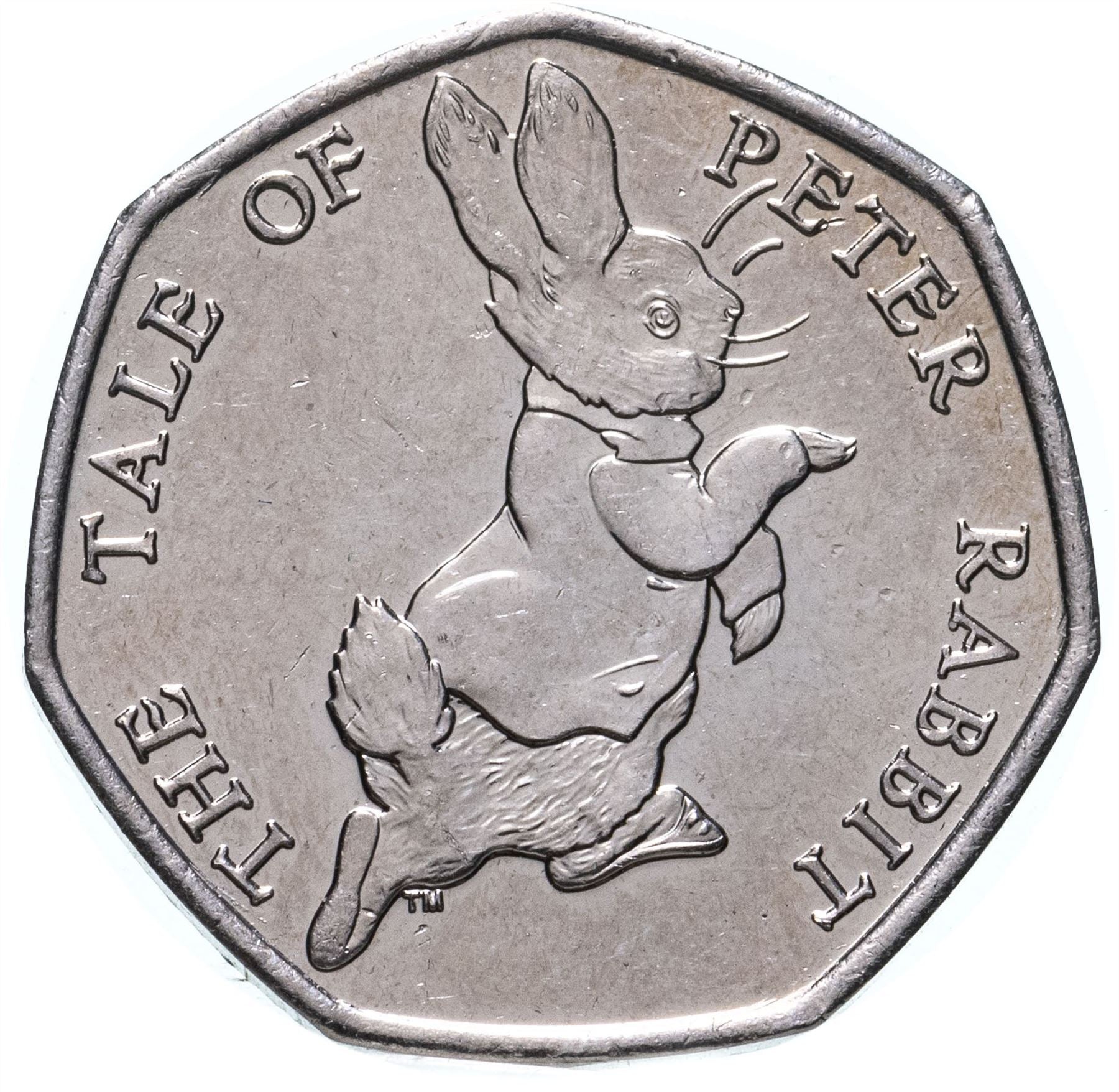 イギリス | 50ペンス硬貨 | ピーターラビット | KM:1433 | 2017