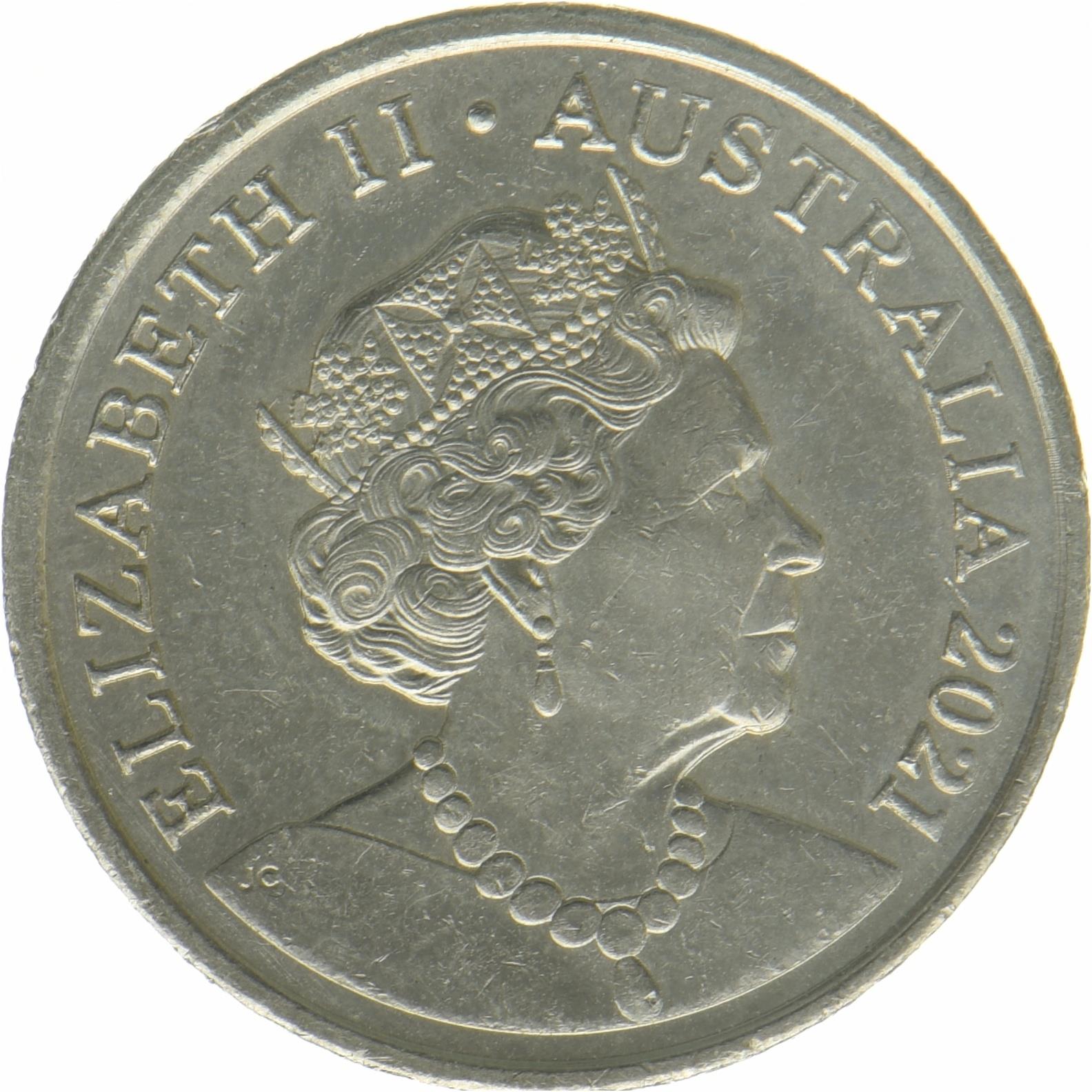 Australien | 5 Cents Mønt | Echidna | KM:3612 | 2019 - 2023