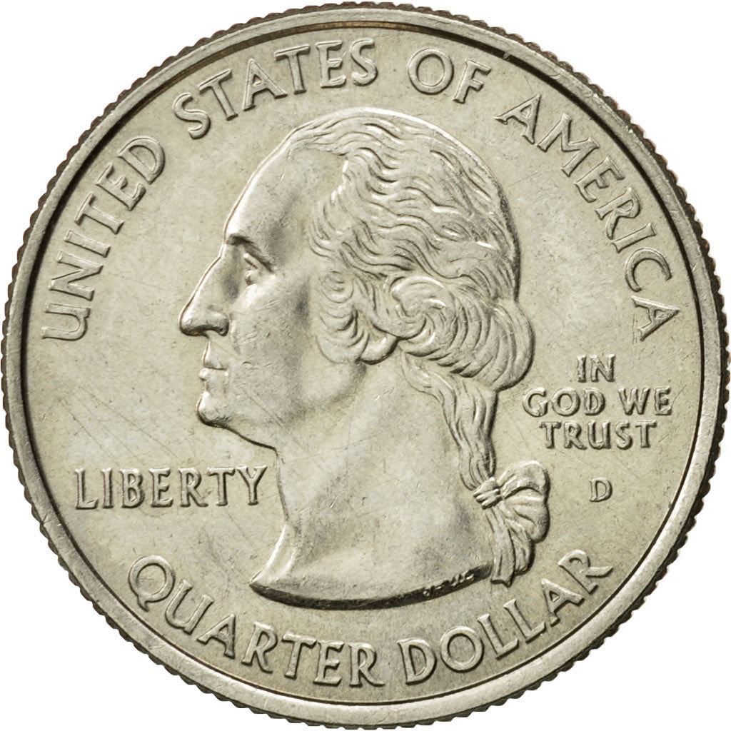 United States | 1/4 Dollar Coin | North Dakota | Km:385 | 2006