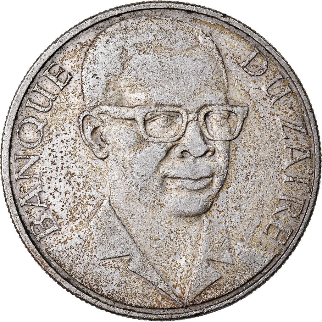 Zaire | 10 Makuta Coin | Mobutu Sese Seko | Km:7 | 1973 - 1978