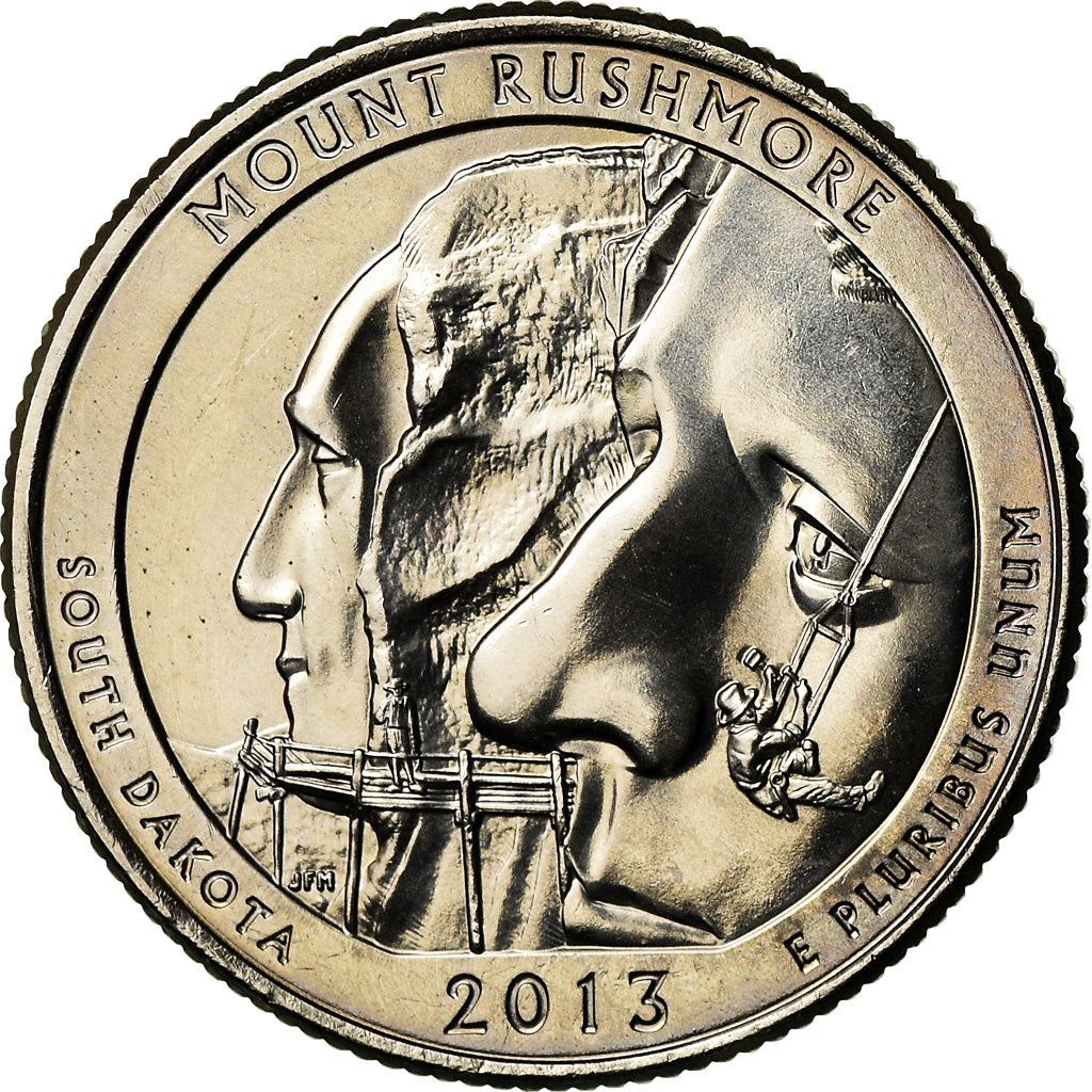 United States | 1/4 Dollar Coin | Mount Rushmore | Km:546 | 2013