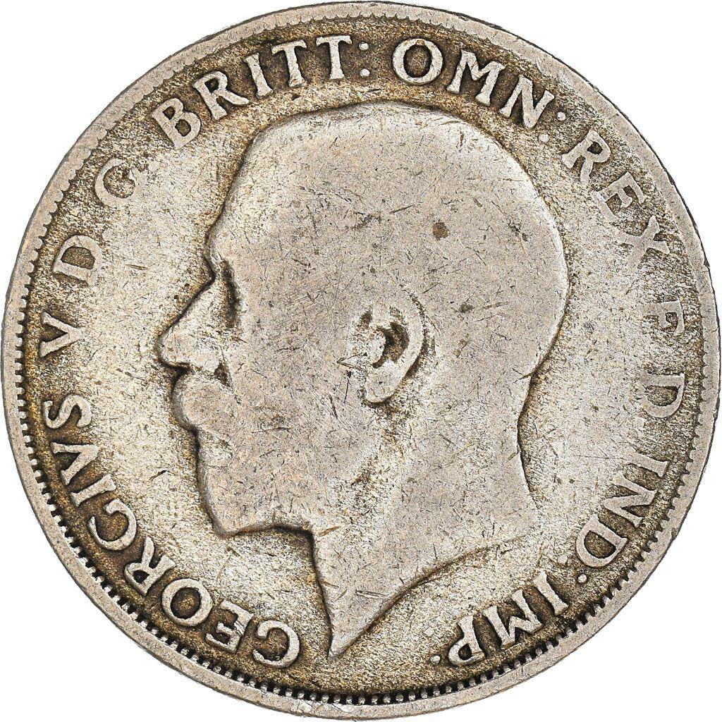 United Kingdom | 1 Florin Coin | George V | Km:817A | G-VG | 1920 - 1926