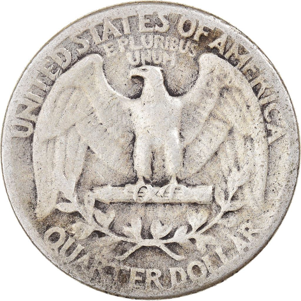 アメリカ合衆国 | 1/4ドル硬貨 | ジョージ・ワシントン | KM:164 | 1932年 - 1964年