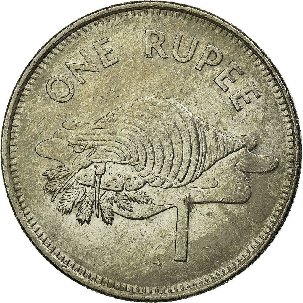 Seychelles 1 Rupee Coin | Triton Conch | KM50 | 1982 - 2010
