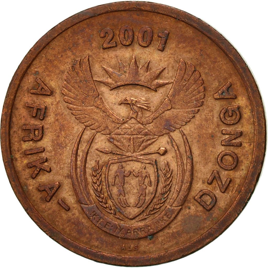 South Africa 5 Cents Coin | Tsonga Legend - AFRIKA-DZONGA | KM223 | 2000 - 2001