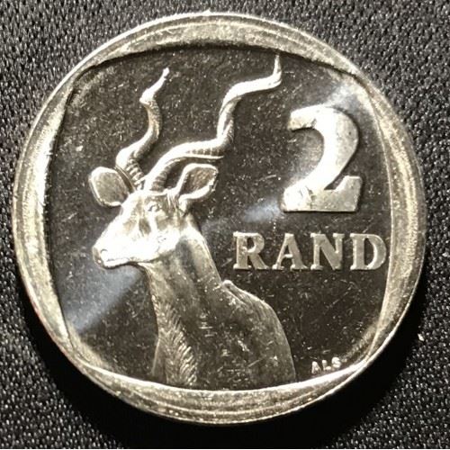South Africa 2 Rand South Africa - Afrika-Dzonga Coin KM345 2007 - 2019