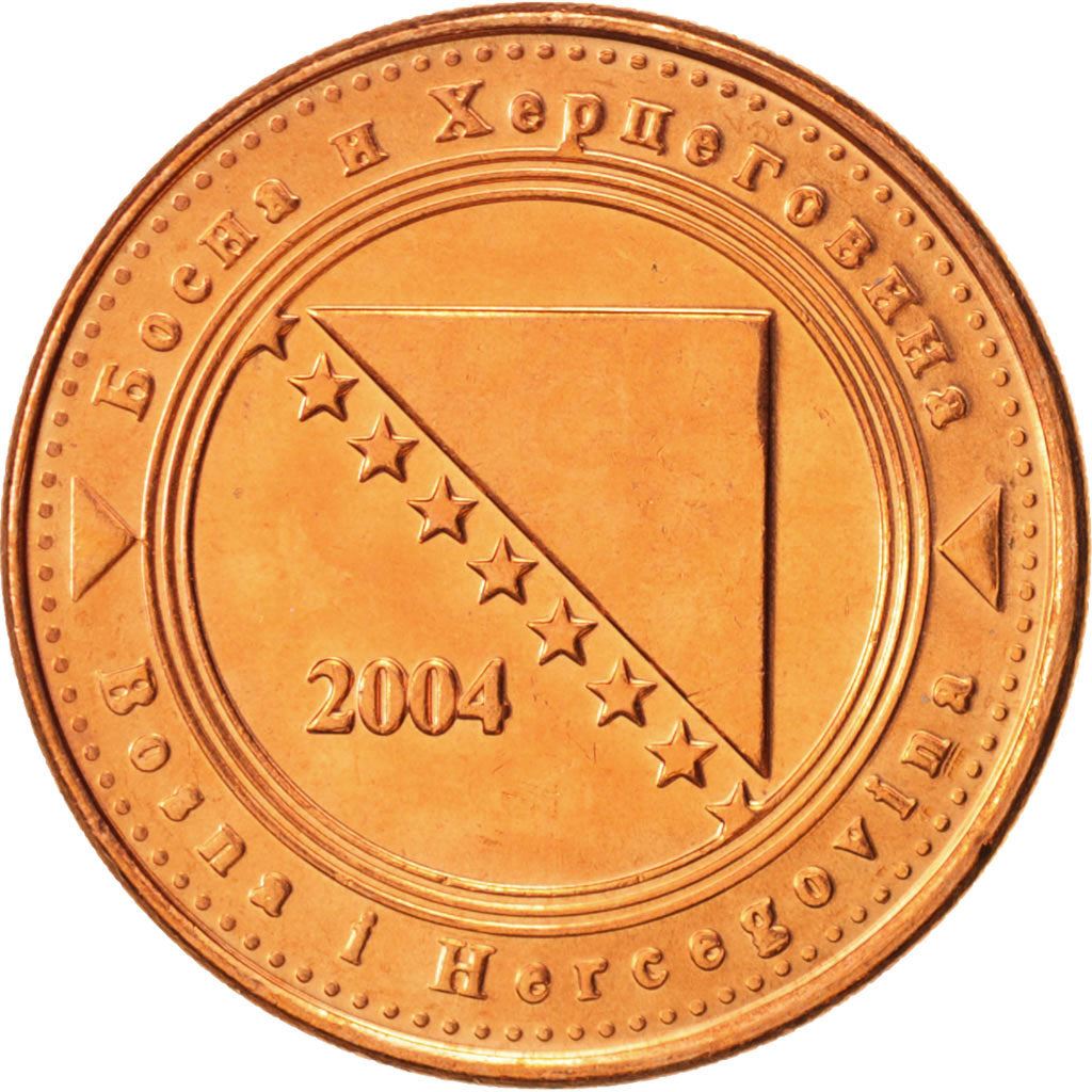 Bosnia and Herzegovina | 20 Feninga Coin | Map of Bosnia | Km:116 | 1998 - 2025