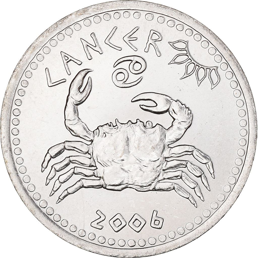 Somaliland | 10 Shillings Coin | Cancer | Stainless steel | KM:12 | 2006