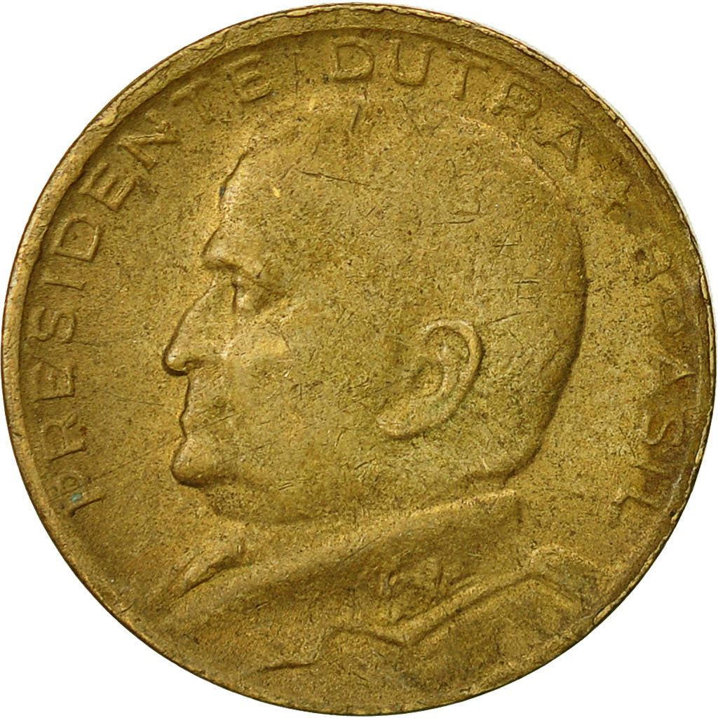 Brasil | Moeda 50 Centavos | Eurico Gaspar Dutra | Km:563 | 1948 - 1956