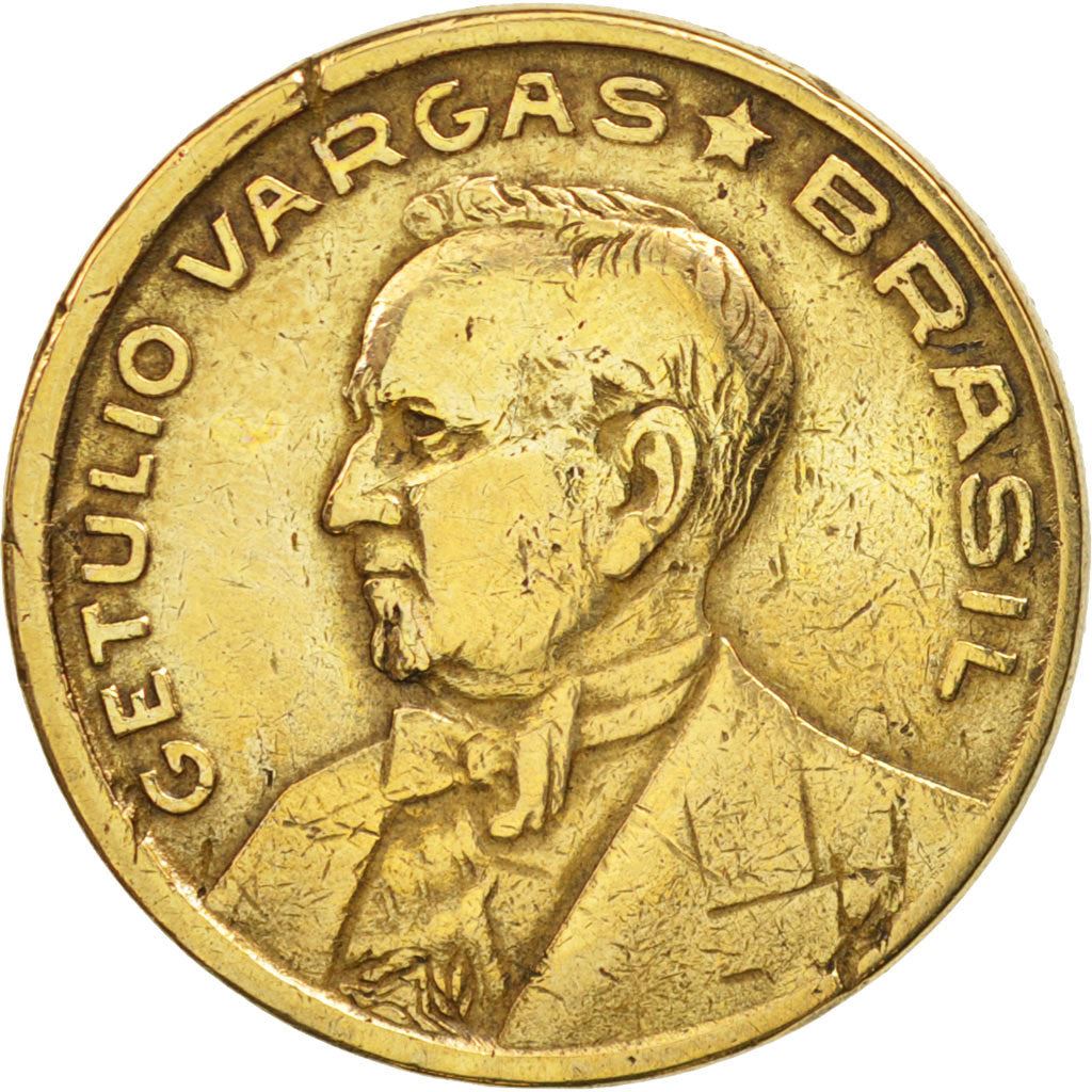 Brazil | 50 centų moneta | Getúlio Dornelles Vargas | Km:557A | 1943 - 1947