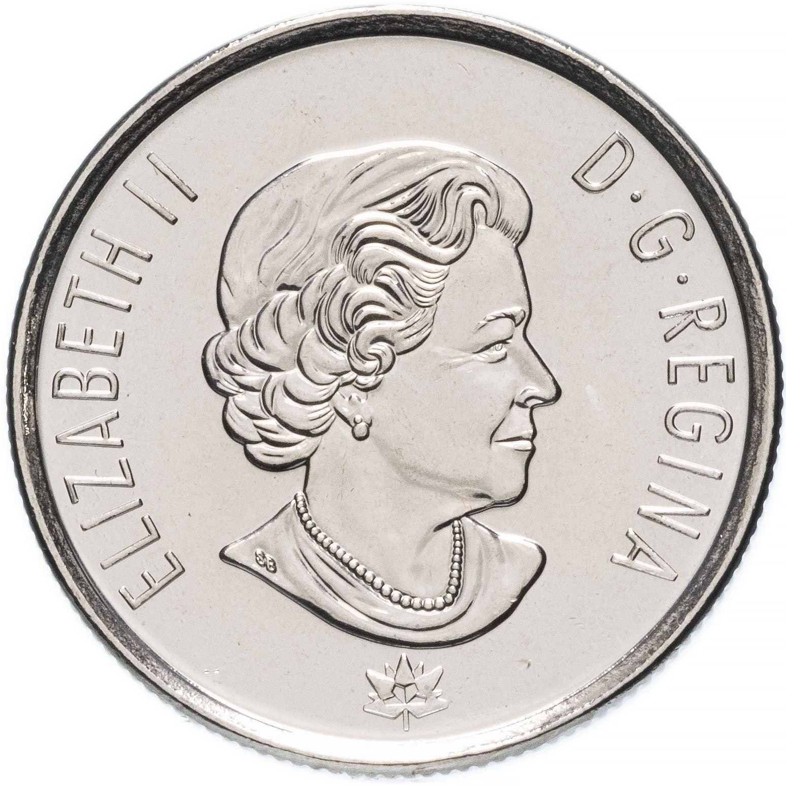 Kanada | 25-Cent-Münze | Grüne Zukunft | Nickelbeschichteter Stahl | KM:2295.1 | 2017
