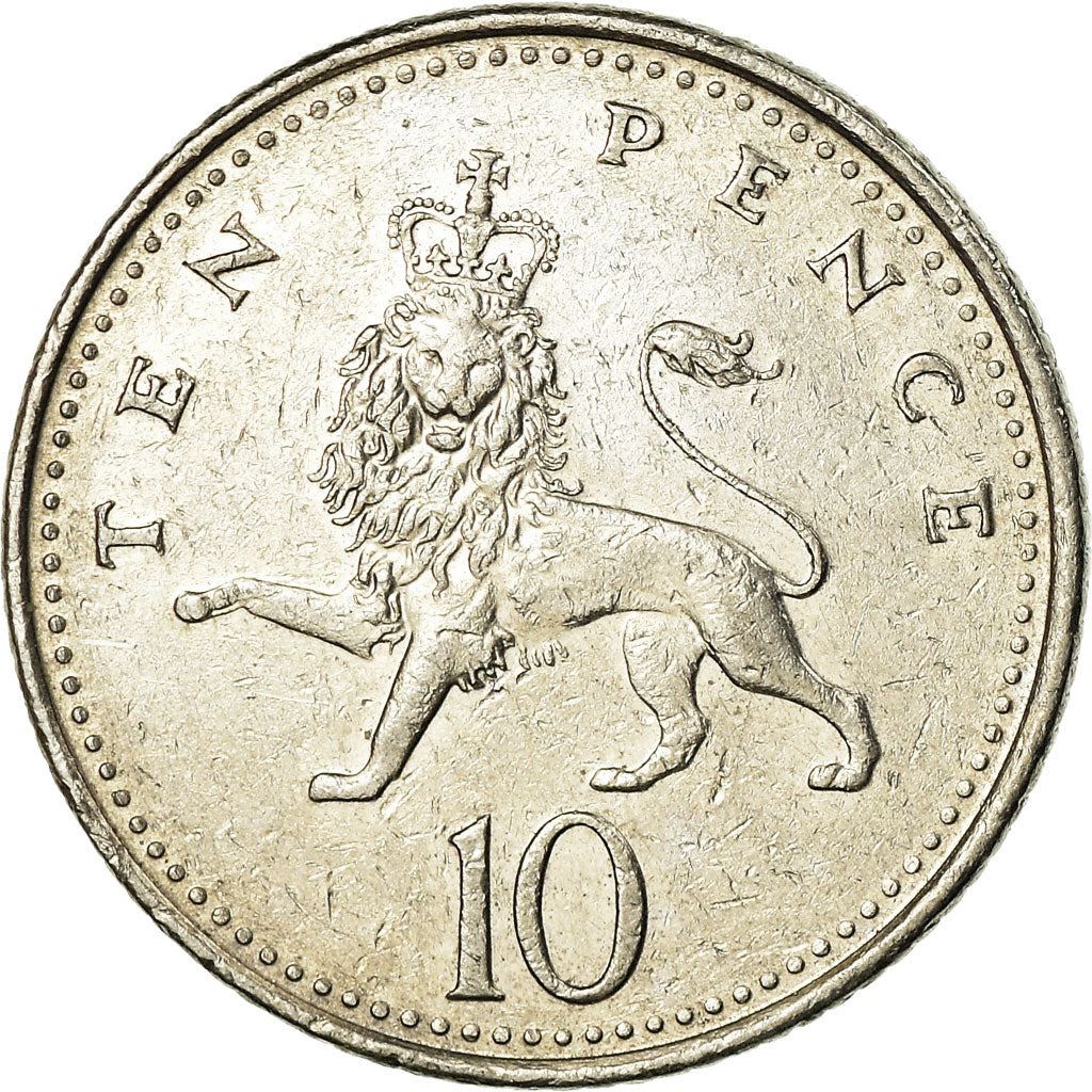 United Kingdom | 10 Pence Coin | Elizabeth II | Km:938B | 1992 - 1997