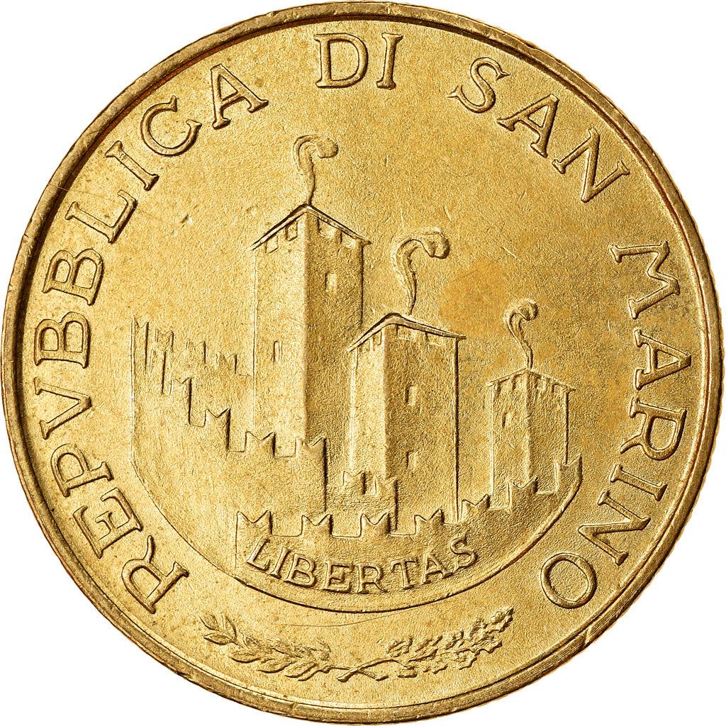 San Marino | 200 Lire Coin | Gates of San Marino | Km:300 | 1993
