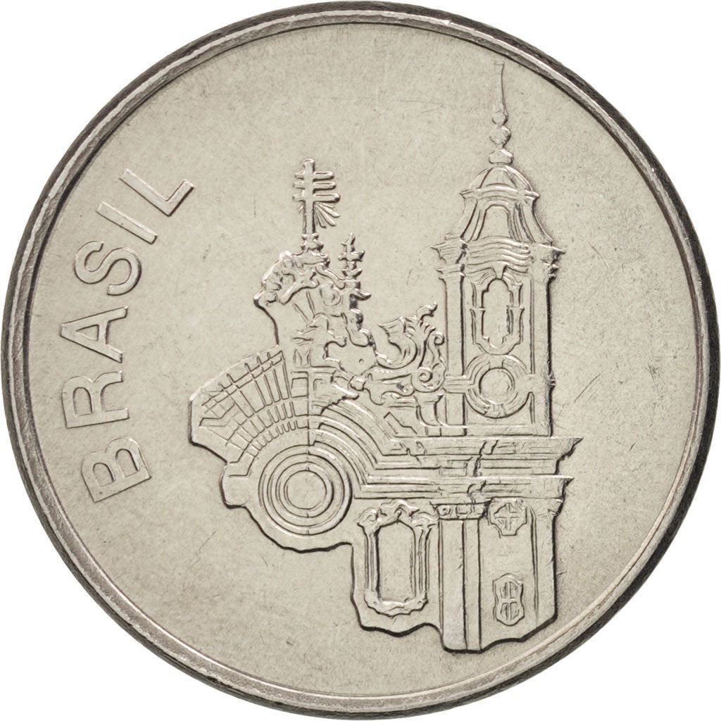 Brazil | 20 Cruzeiros Coin | Saint Francis Church | Km:593 | 1981 - 1984