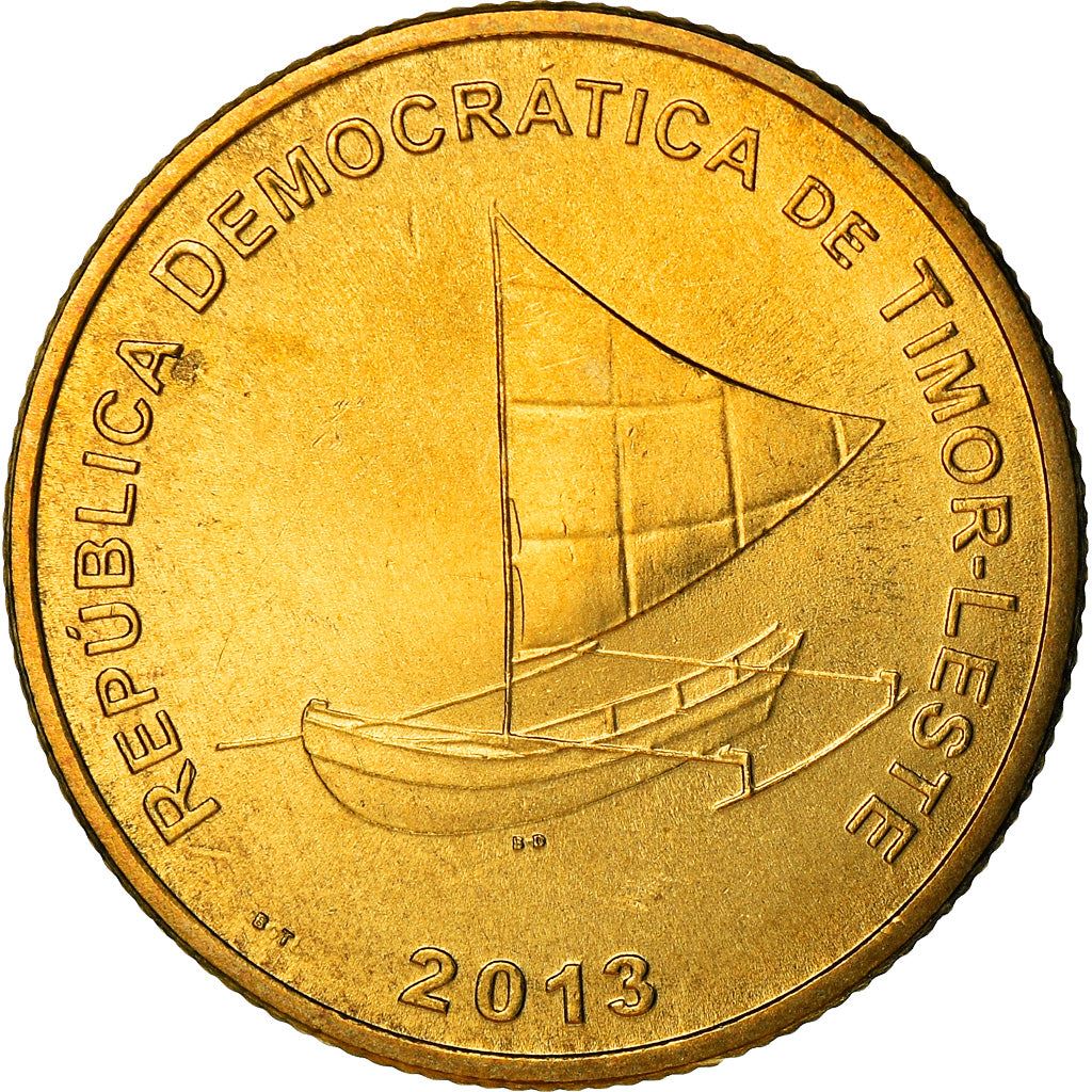 Timor-Leste | 25 Centavos Coin | Traditional boat | Km:4 | 2003 - 2017