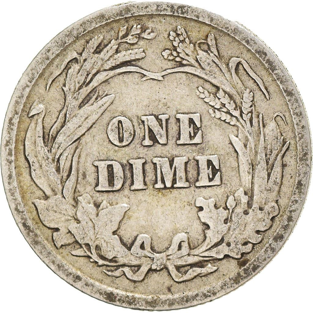 United States | 1 Dime Coin | Barber Dime | KM:113 | 1892 - 1916