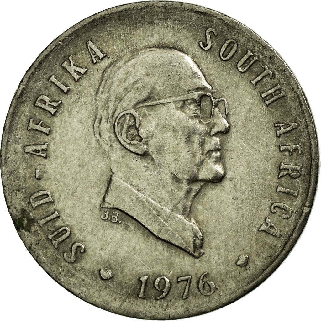 Moneta da 5 centesimi Sudafrica | Jacobus J. Fouche | KM93 | 1976