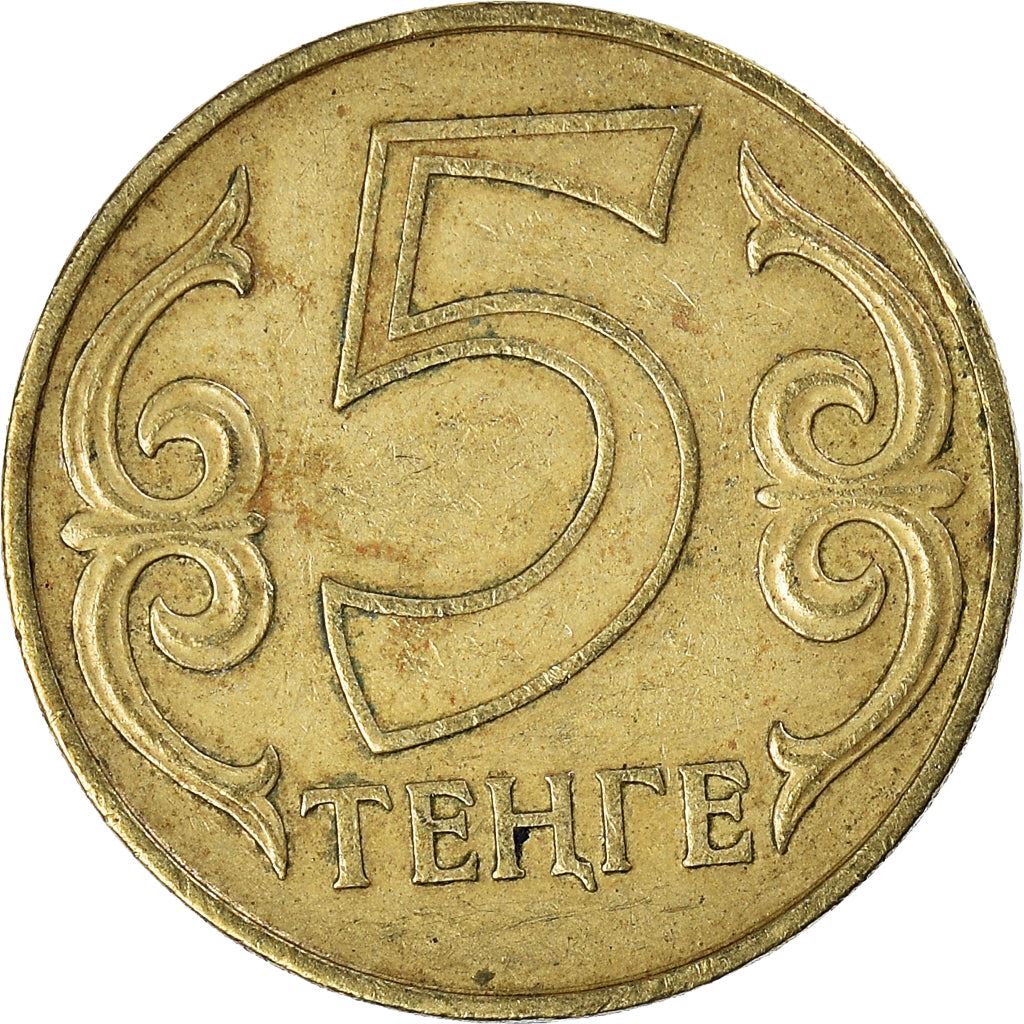Kazakstan 5 Tenge Mynt | KM24 | 1997 - 2016