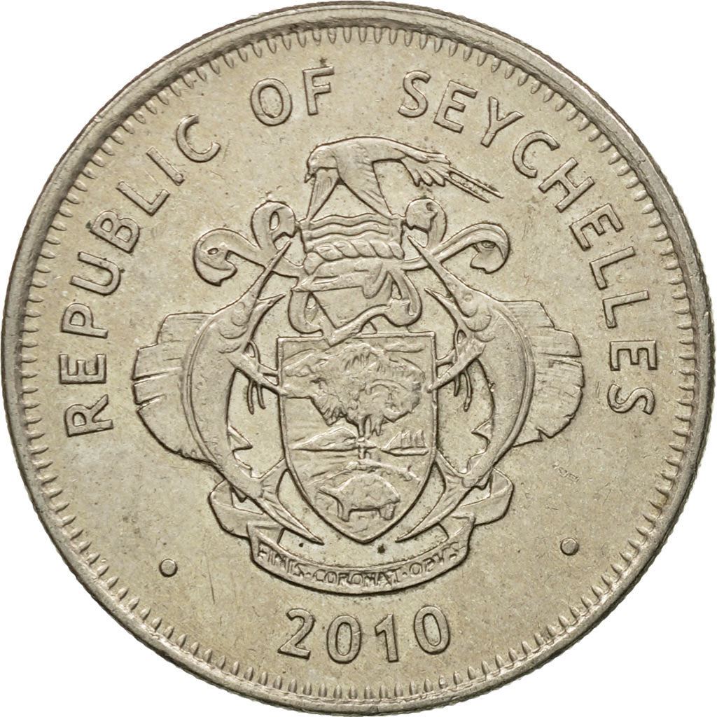 Seychelles 1 Rupee Coin | Triton Conch | KM50 | 1982 - 2010