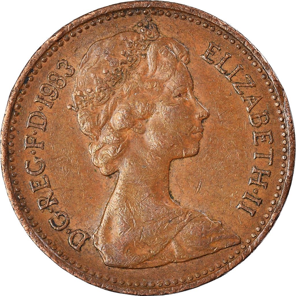 United Kingdom | 1 Penny Coin | Elizabeth II | Km:927 | 1982 - 1984