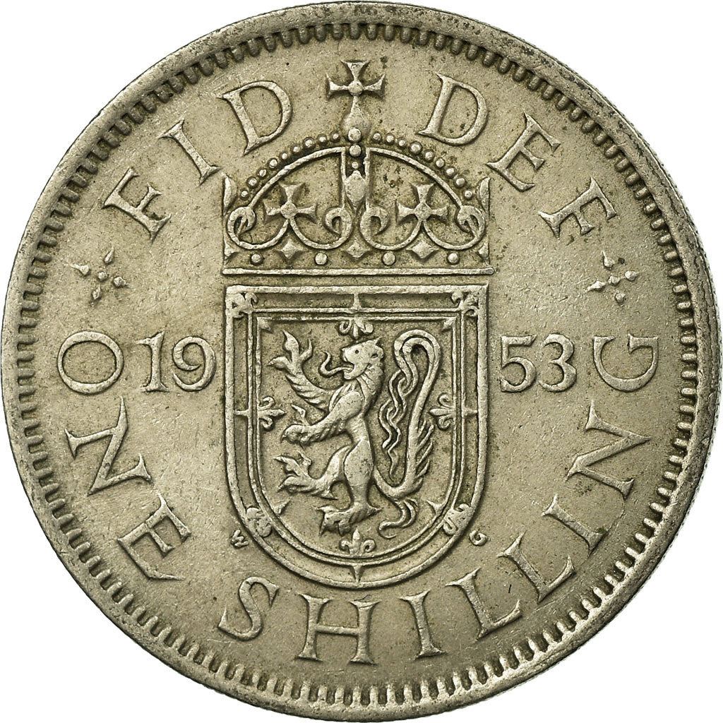 United Kingdom | 1 Shilling Coin | Elizabeth II | Km:891 | 1953