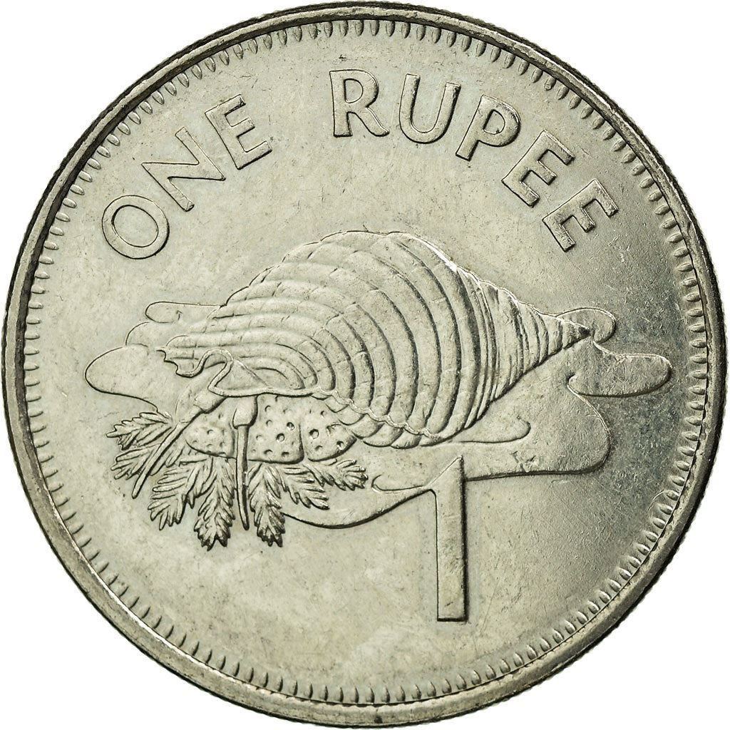 Seychelles 1 Rupee Coin | Triton Conch | KM50 | 1982 - 2010