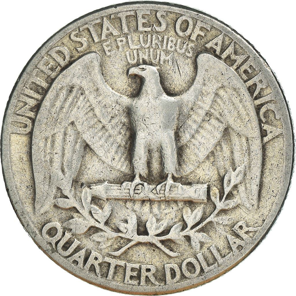 アメリカ合衆国 | 1/4ドル硬貨 | ジョージ・ワシントン | KM:164 | 1932年 - 1964年
