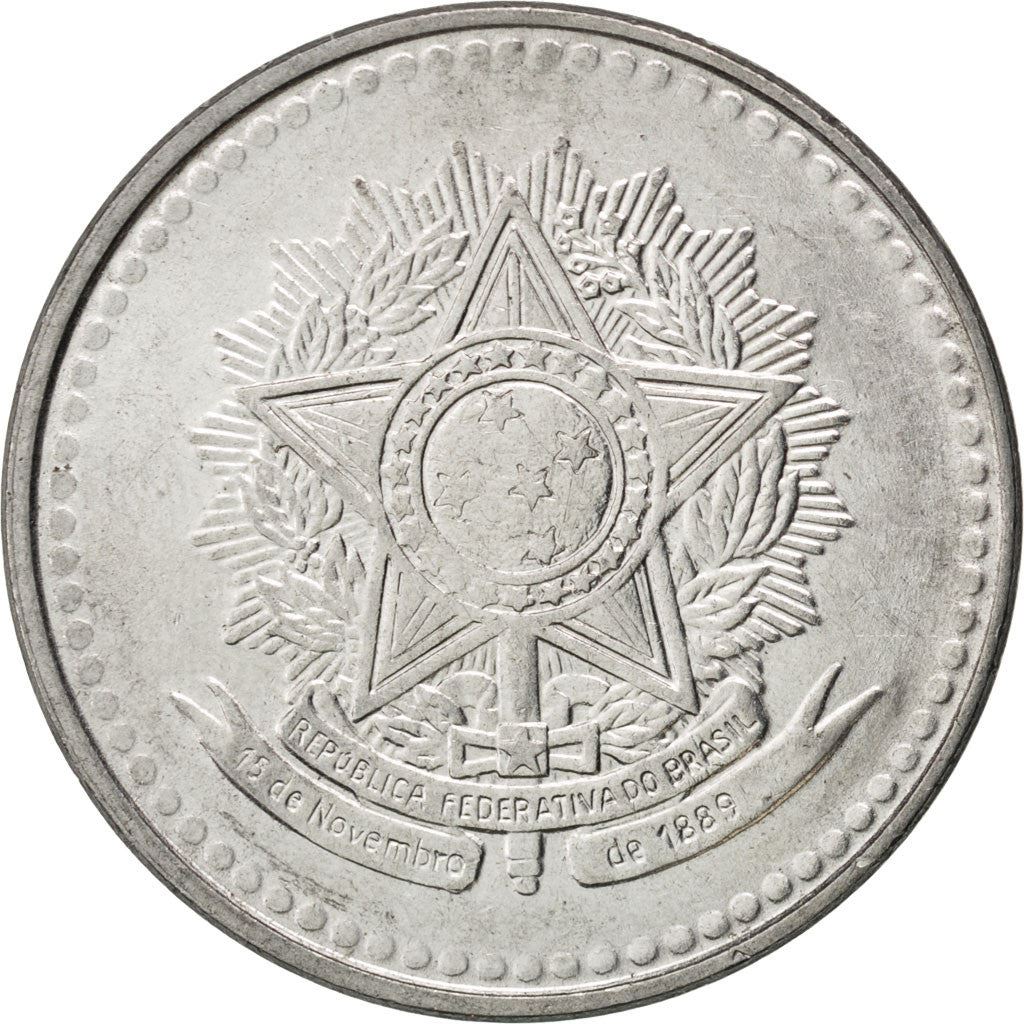 Brazil | 10 Cruzados Coin | Star | Km:607 | 1987 - 1988