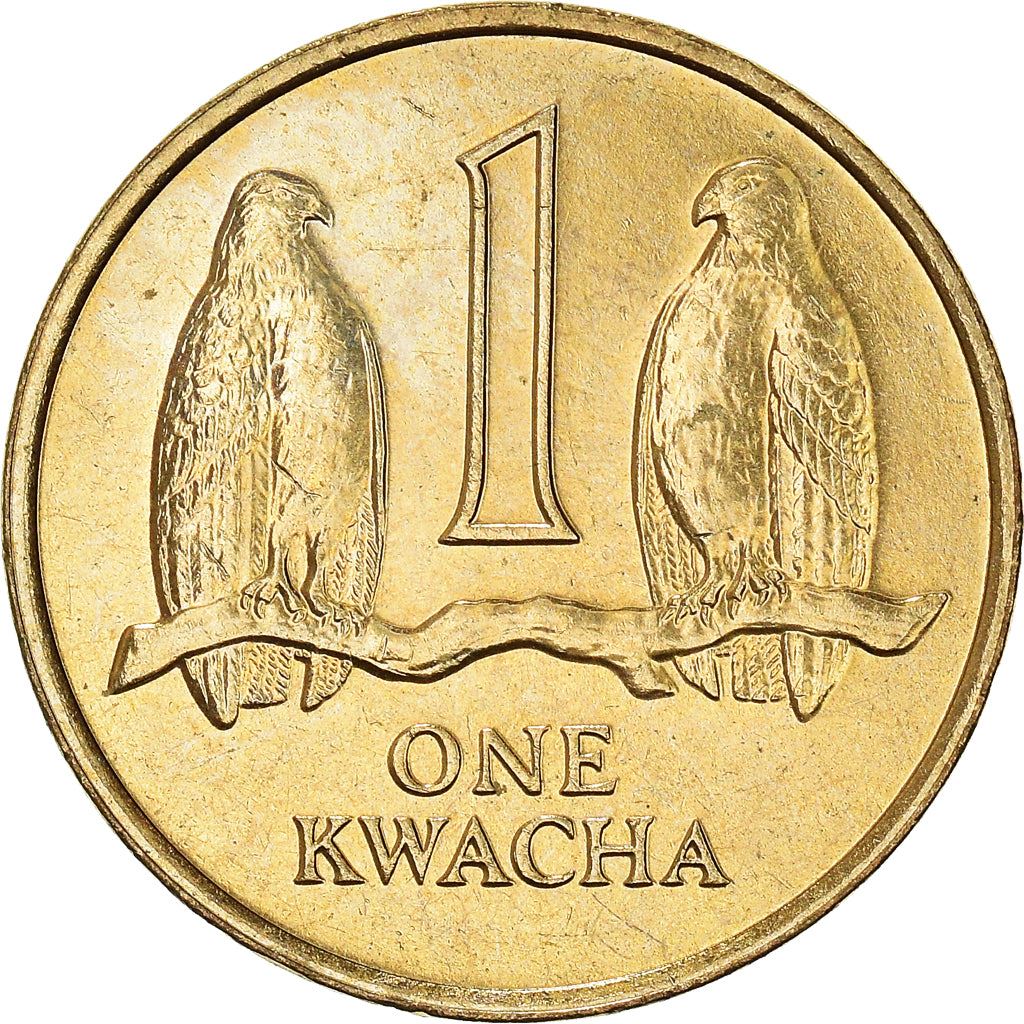 Zambia 1 Kwacha Munt | Taita Falcons | KM38 | 1992