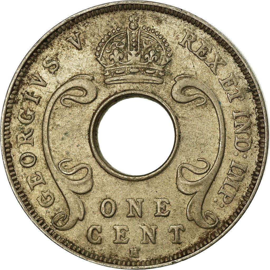 Ostafrika | 1-Cent-Münze | Georg V. | Kupfernickel | KM:7 | 1911–1918