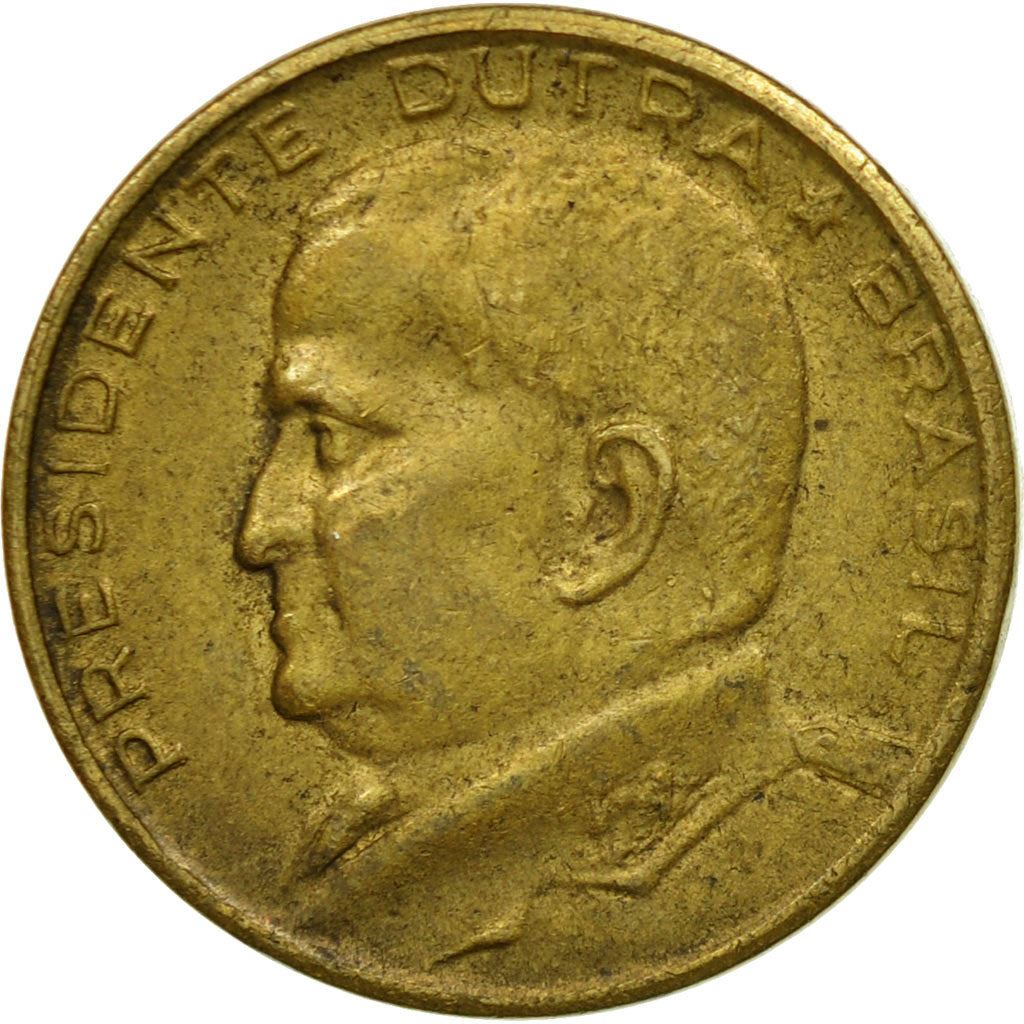 Brasil | Moeda 50 Centavos | Eurico Gaspar Dutra | Km:563 | 1948 - 1956
