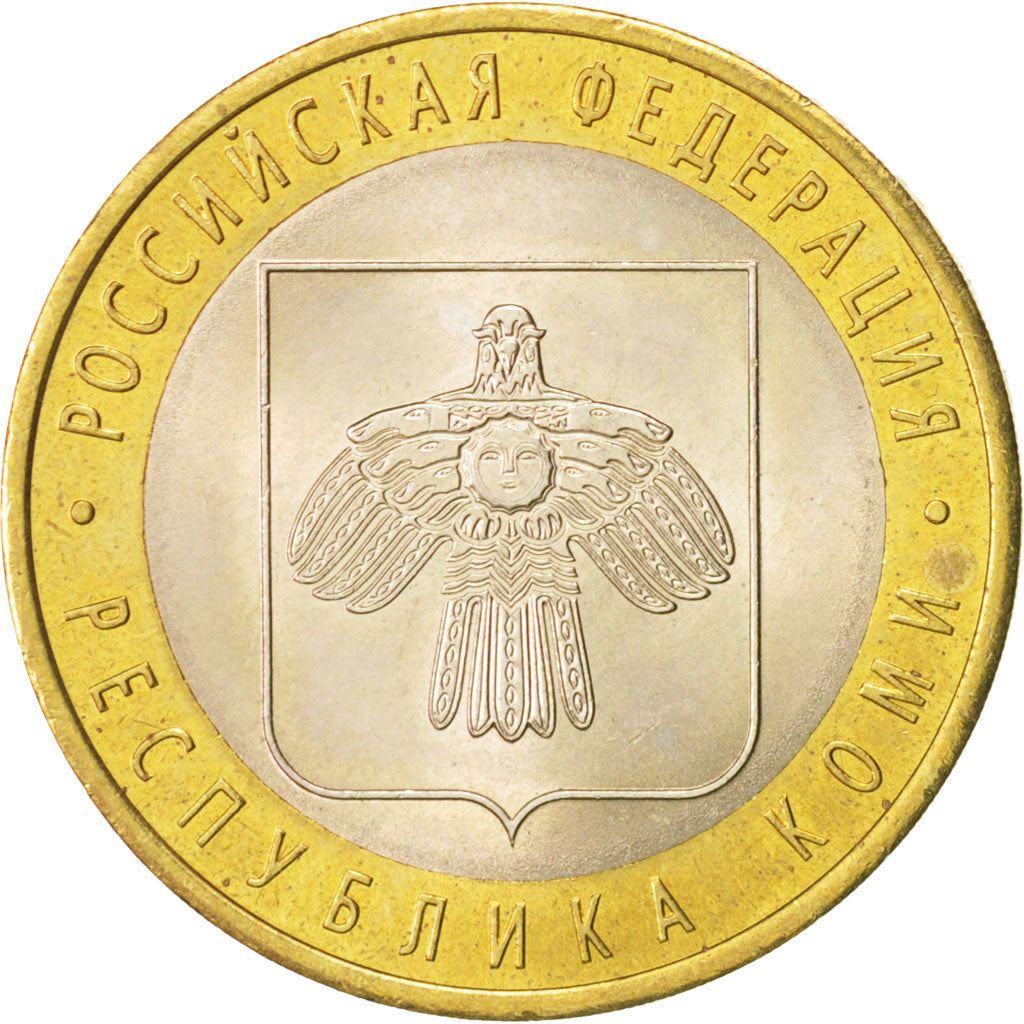 Rusia | Moneda de 10 rublos | República de Komi | Y:996 | 2009