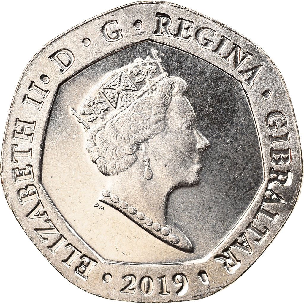 Gibraltar | 20 Pence Coin | Island Games | Km:1651 | 2019