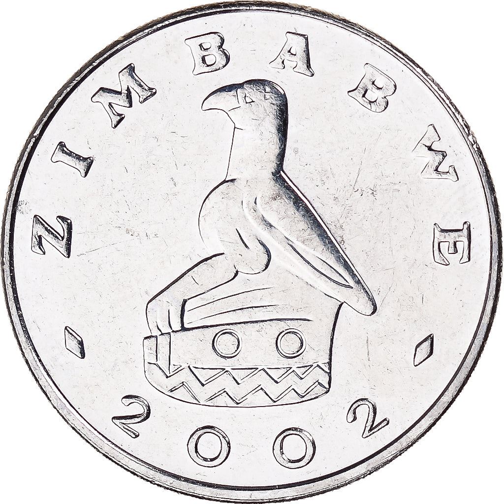 Zimbabwe | 1 Dollar Coin | National Monument View | Km:6A | 2001 - 2003