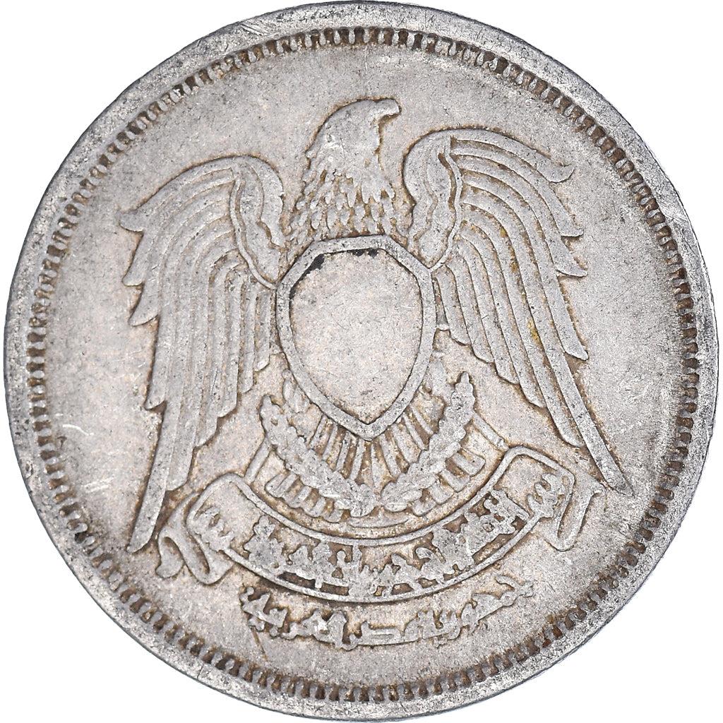 Egypt | 10 Milliemes Coin | Hawk of Quraish | Km:A426 | 1972