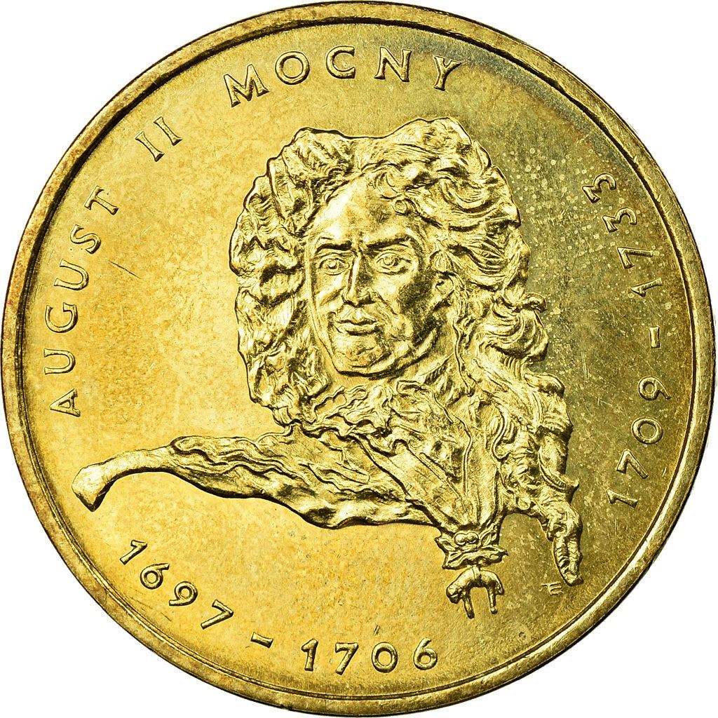 Poland | 2 Z?ote | King August II Mocny | Eagle | KM439 | 2002