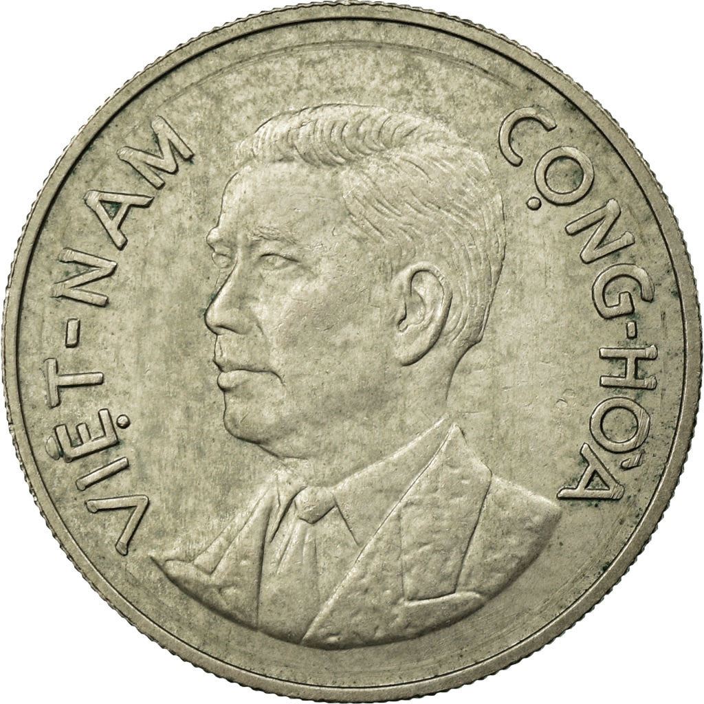 South Vietnam | 1 Dong Coin | Bamboo | Km:5 | 1960