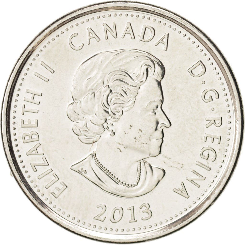 Kanada | 25 centų moneta | Laura Secord | Nikeliu dengtas plienas | KM:1700 | 2013