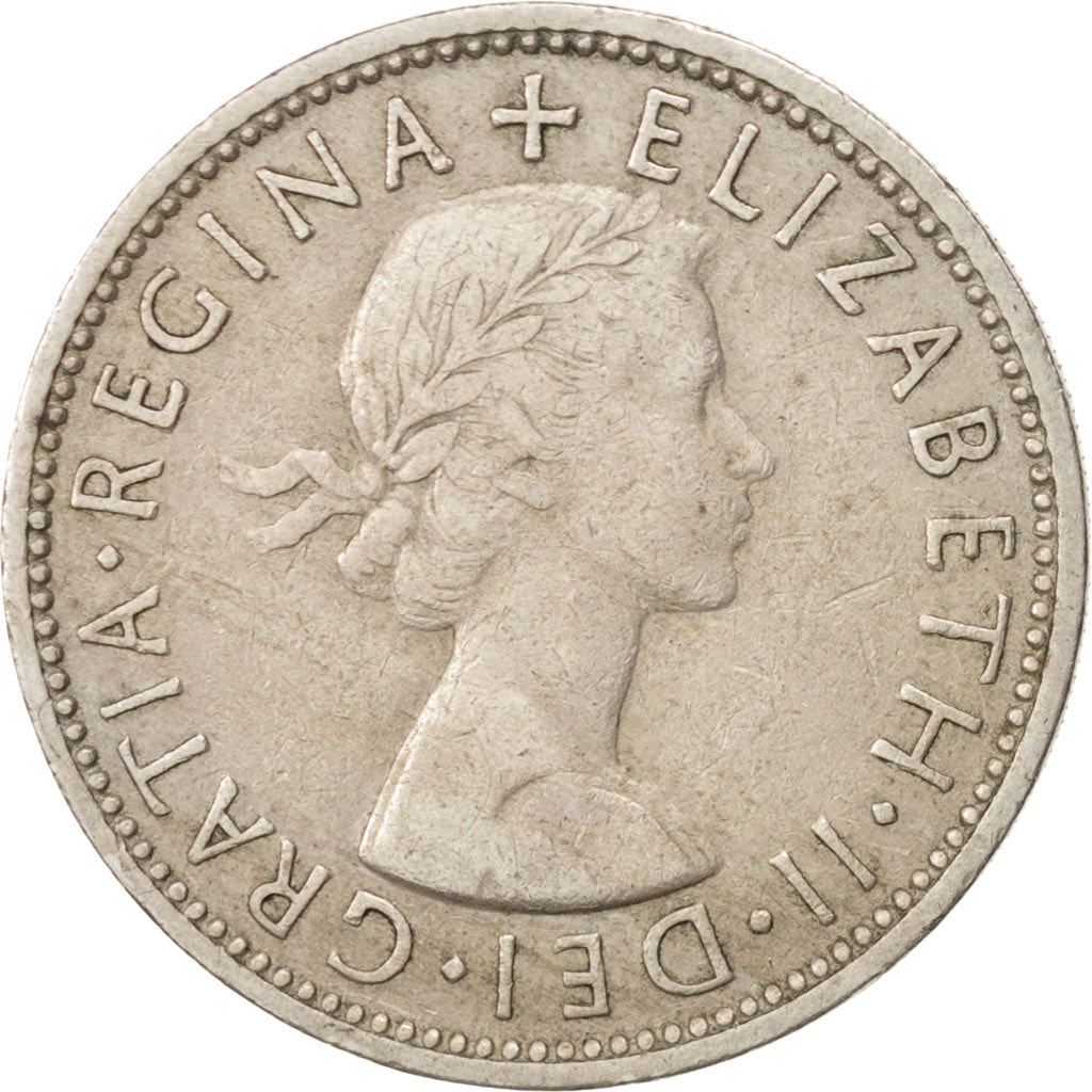 United Kingdom | 2 Shillings Coin | Elizabeth II | Km:906 | 1954 - 1970