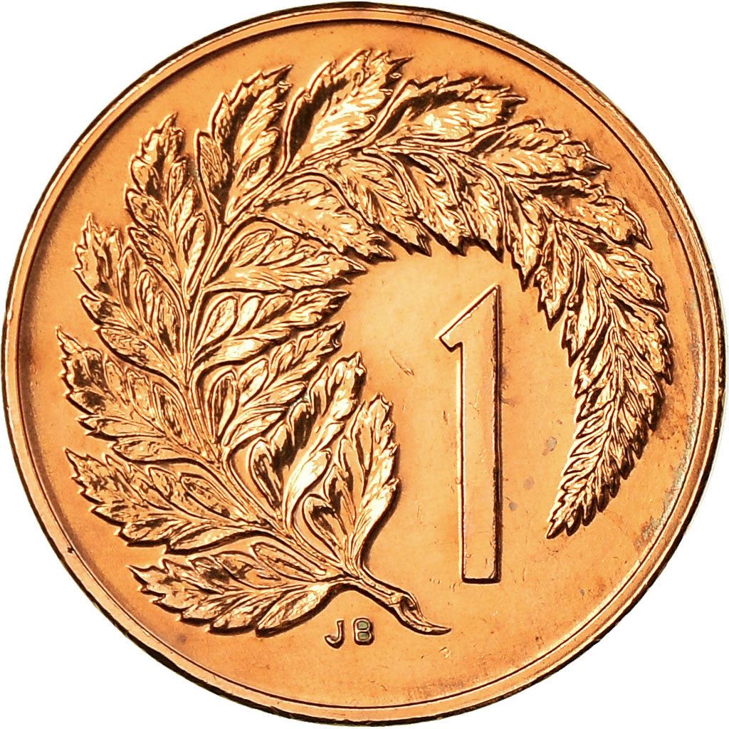 Nieuw-Zeeland | 1 Cent Munt | Elizabeth II | Zilvervaren | Km:58 | 1986 - 1988