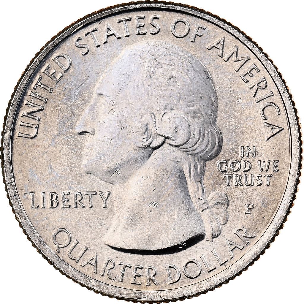 United States | 1/4 Dollar Coin | Oregon | Mount Hood | Km:473 | 2010