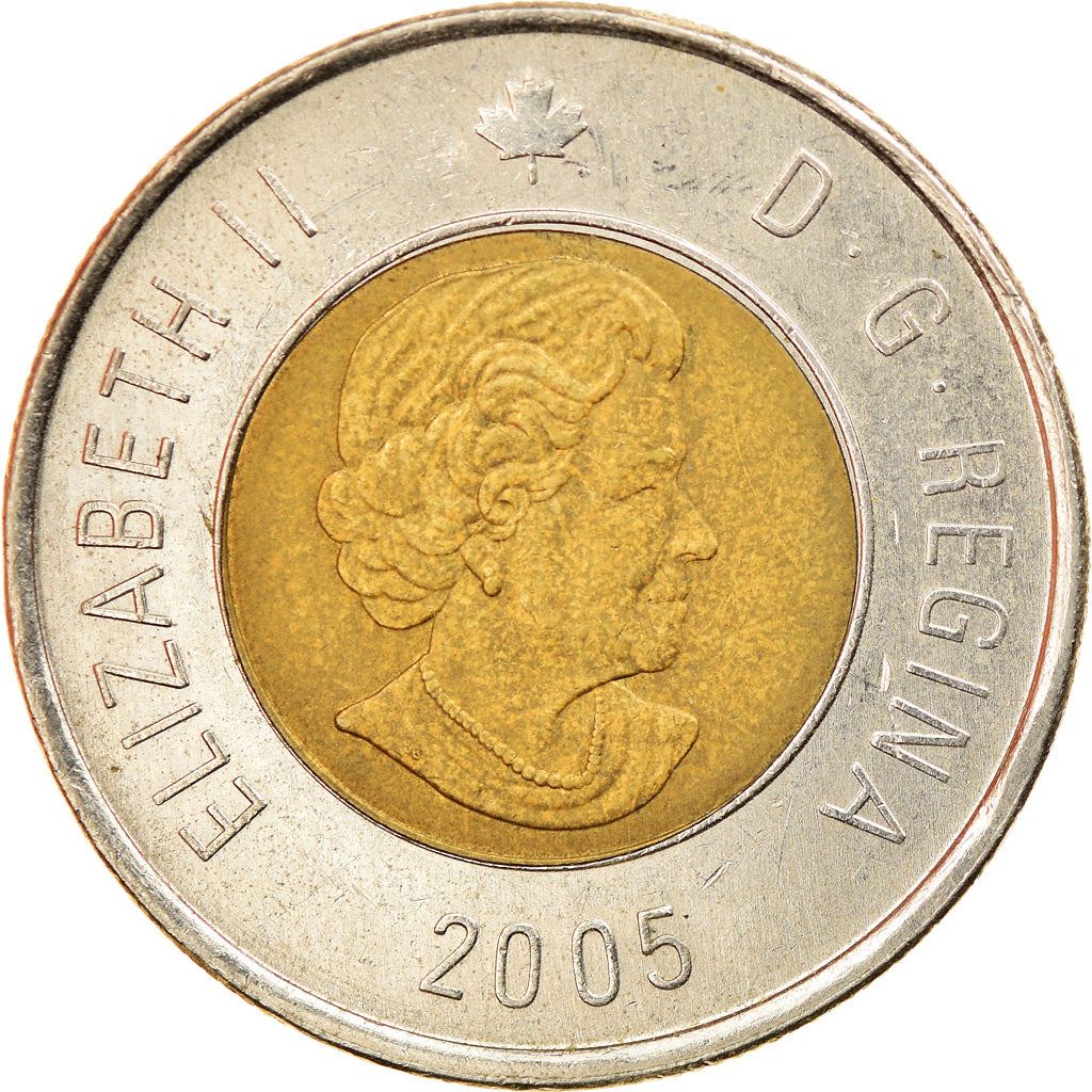 Canada | 2 Dollars Coin | Bimetallic | 4th portrait | KM:496 | 2003-2006