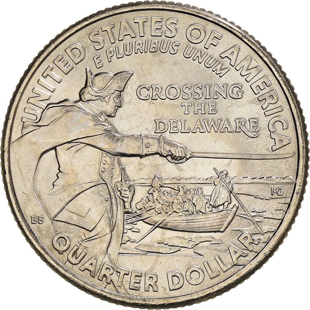 アメリカ合衆国 | 1/4ドル硬貨 | ワシントン将軍 | Km:758 | 2021年