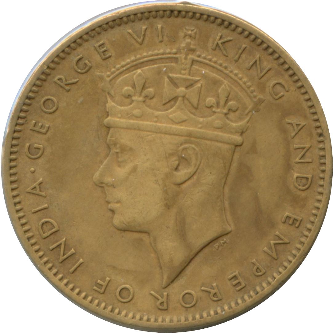 Jamaica | 1/2 Penny Coin | King George VI | Km:31 | 1938 - 1947