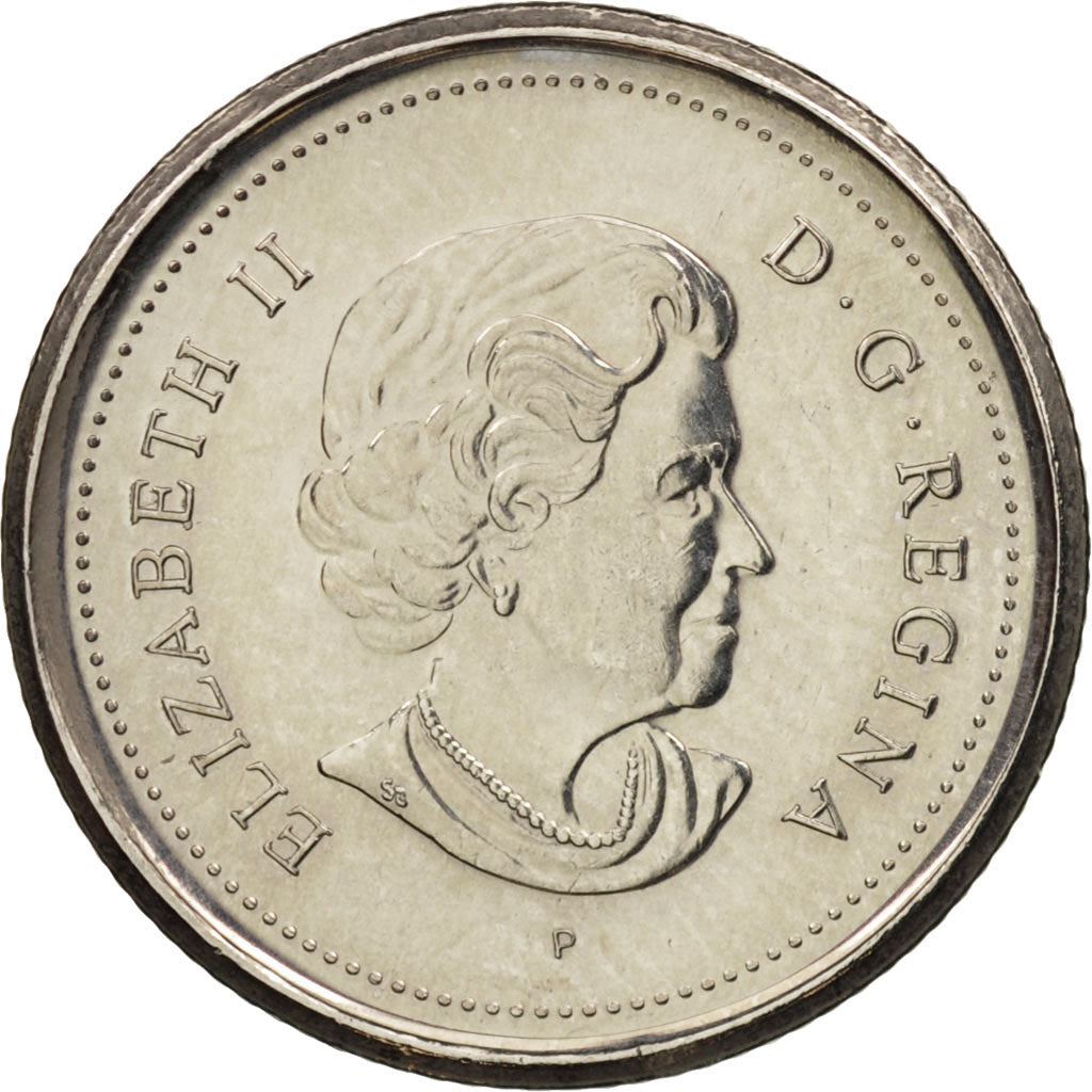 Canada | 10 Cents Coin | Nickel plated steel | KM:492 | 2003-2022