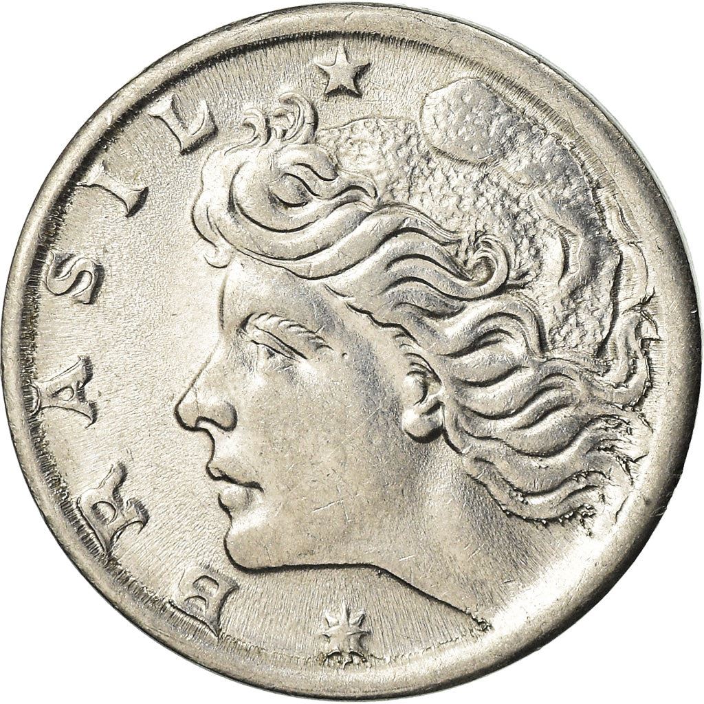 Brazil | 2 Centavos Coin | Effigy | Km:576.1 | 1967