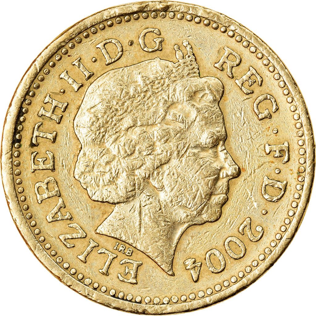 United Kingdom | 1 Pound Coin | Forth Bridge | Km:1048 | 2004