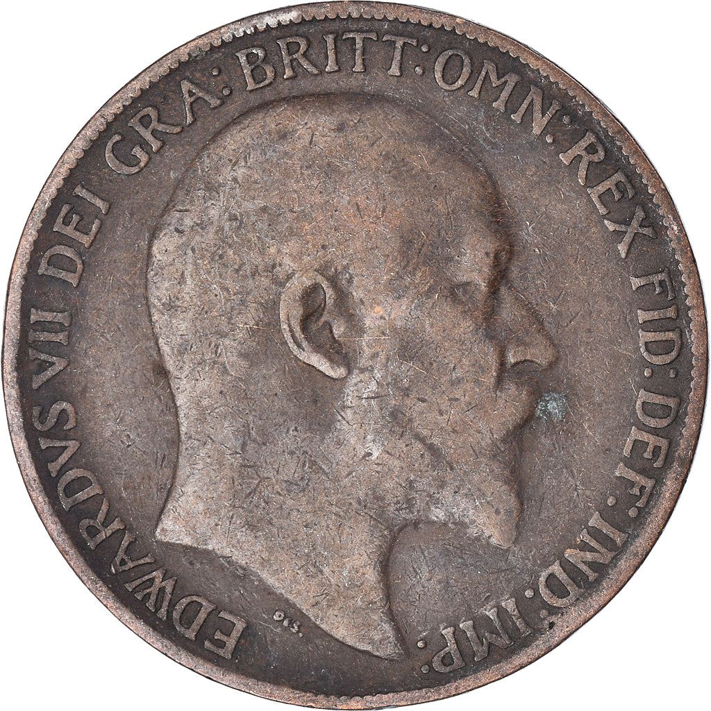 United Kingdom | 1 Penny Coin | Edward VII | Km:794 | 1902 - 1910